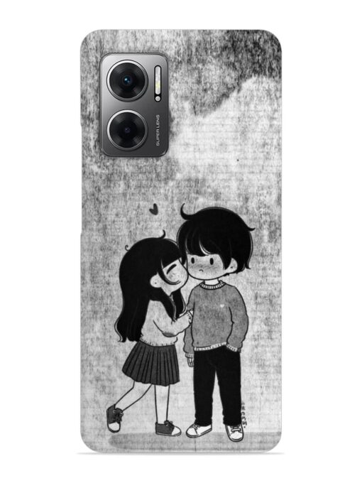 Couple Love Highlights Snap Case for Xiaomi Redmi 11 Prime (5G) Zapvi