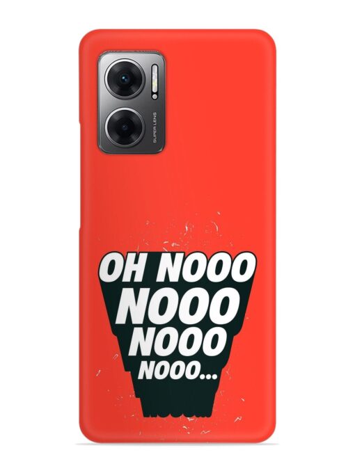 Oh Nooo Snap Case for Xiaomi Redmi 11 Prime (5G) Zapvi