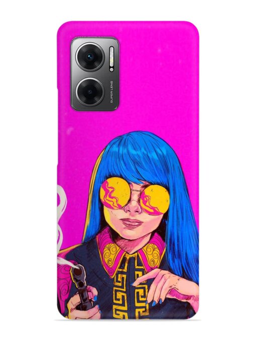 Aesthetic Anime Girl Snap Case for Xiaomi Redmi 11 Prime (5G)