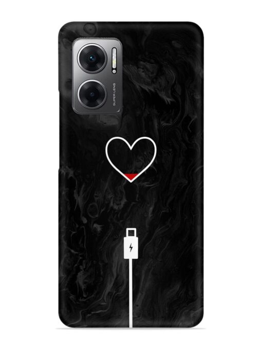 Heart Charging Vector Snap Case for Xiaomi Redmi 11 Prime (5G) Zapvi