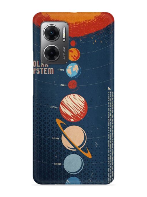 Solar System Vector Snap Case for Xiaomi Redmi 11 Prime (5G)