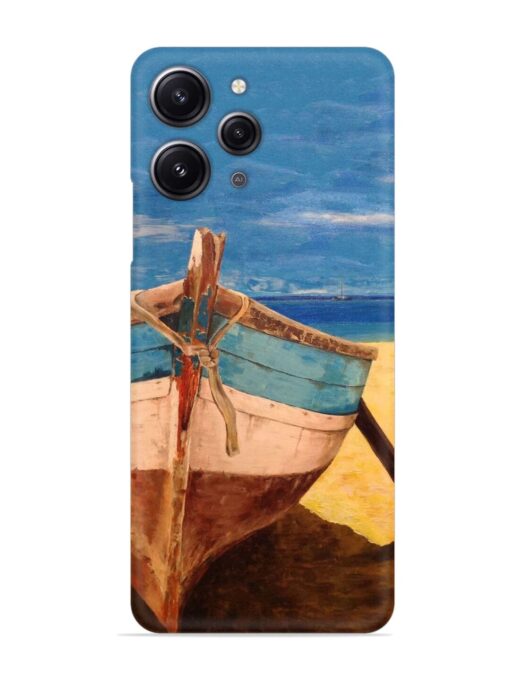 Canvas Painting Snap Case for Xiaomi Redmi 12 (4G)