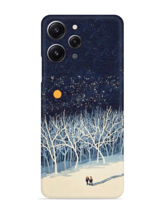 Full Moon Snowshoe Tour Snap Case for Xiaomi Redmi 12 (4G) Zapvi