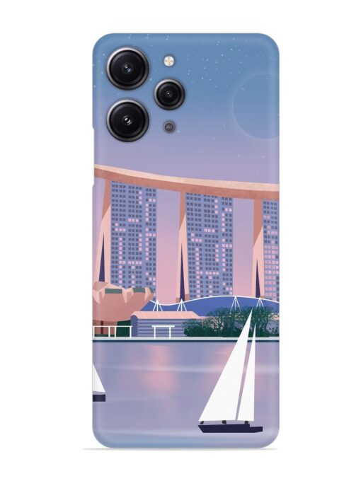 Singapore Scenery Architecture Snap Case for Xiaomi Redmi 12 (4G) Zapvi