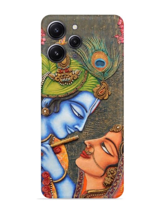 Lord Radha Krishna Flute Art Snap Case for Xiaomi Redmi 12 (4G) Zapvi