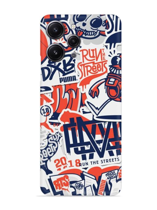 Run The Street Snap Case for Xiaomi Redmi 12 (4G) Zapvi