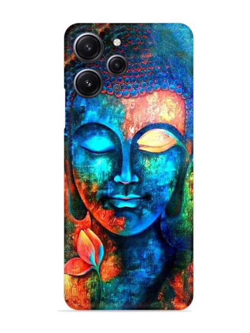 Buddha Painting Snap Case for Xiaomi Redmi 12 (4G) Zapvi