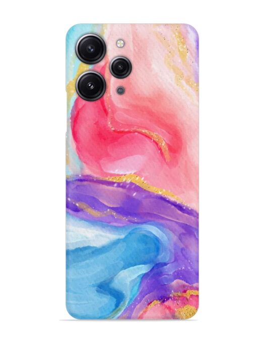 Watercolor Gradient Snap Case for Xiaomi Redmi 12 (4G) Zapvi