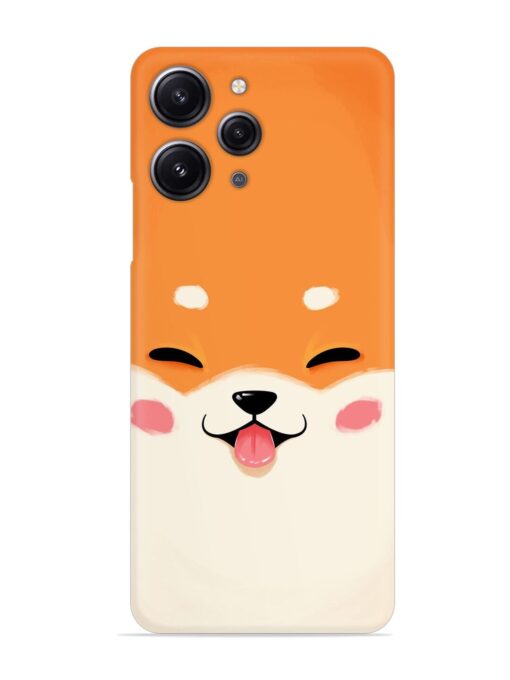 Happy Cat Art Snap Case for Xiaomi Redmi 12 (4G) Zapvi