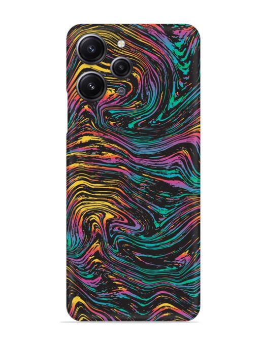 Abstract Liquid Colors Snap Case for Xiaomi Redmi 12 (4G) Zapvi