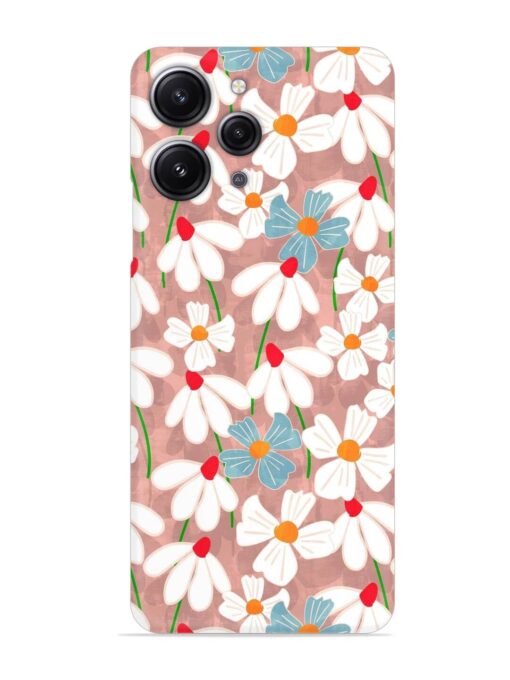 Abstract Petal Flowers Snap Case for Xiaomi Redmi 12 (4G) Zapvi