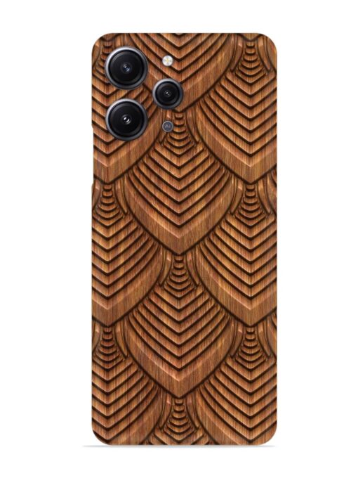 Carved Pattern On Snap Case for Xiaomi Redmi 12 (4G) Zapvi