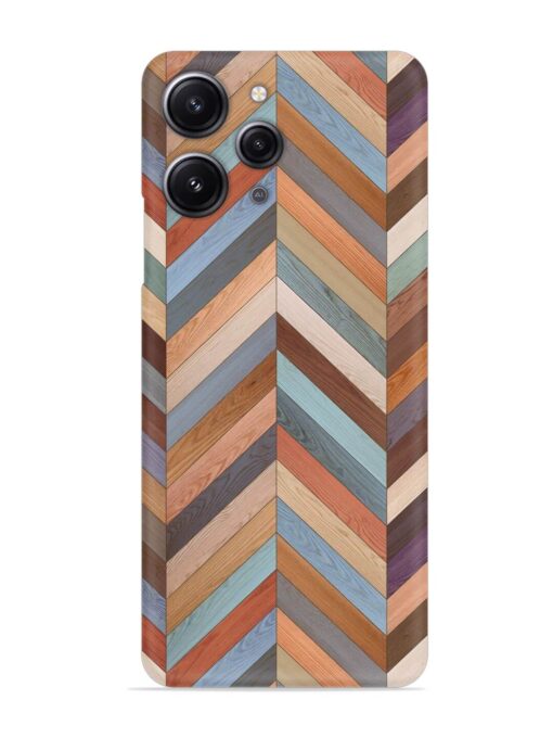 Seamless Wood Parquet Snap Case for Xiaomi Redmi 12 (4G) Zapvi