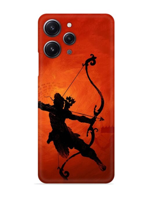 Illustration Lord Rama Snap Case for Xiaomi Redmi 12 (4G) Zapvi