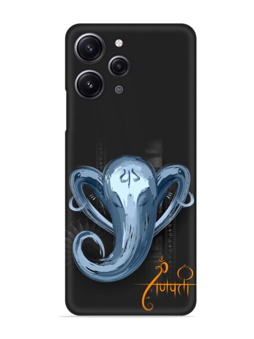 Illustration Lord Ganpati Snap Case for Xiaomi Redmi 12 (4G) Zapvi