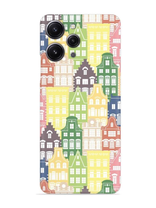 Seamless Shapes Pattern Snap Case for Xiaomi Redmi 12 (4G) Zapvi