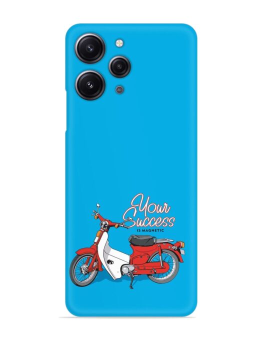 Motorcycles Image Vector Snap Case for Xiaomi Redmi 12 (4G) Zapvi