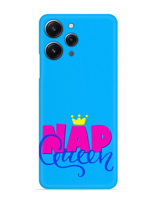 Nap Queen Quote Snap Case for Xiaomi Redmi 12 (4G) Zapvi