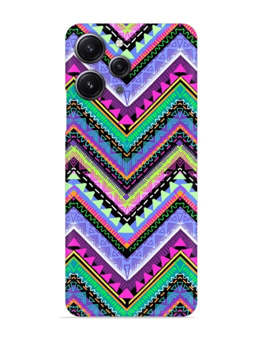 Tribal Aztec Print Snap Case for Xiaomi Redmi 12 (4G) Zapvi