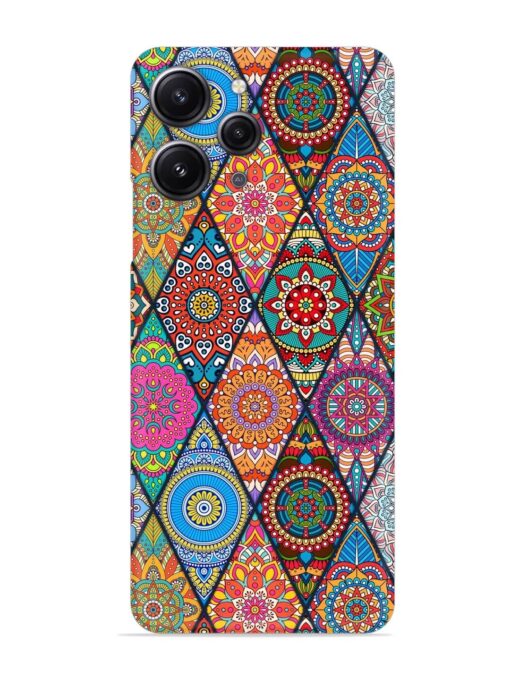 Seamless Tile Pattern Snap Case for Xiaomi Redmi 12 (4G) Zapvi