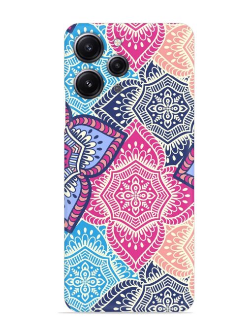 Ethnic Floral Seamless Snap Case for Xiaomi Redmi 12 (4G) Zapvi