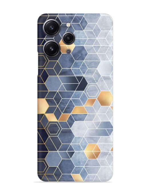 Geometric Abstraction Hexagons Snap Case for Xiaomi Redmi 12 (4G) Zapvi