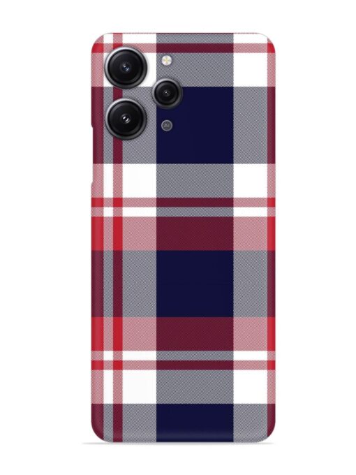 Classic Plaid Tartan Snap Case for Xiaomi Redmi 12 (4G) Zapvi