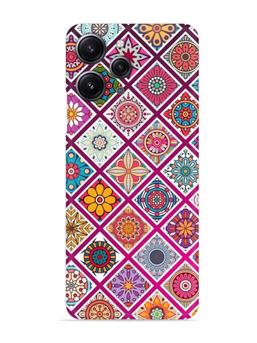 Seamless Tile Pattern Snap Case for Xiaomi Redmi 12 (4G) Zapvi