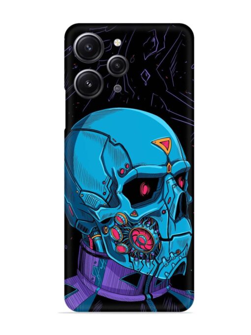 Skull Robo Vector Snap Case for Xiaomi Redmi 12 (4G) Zapvi