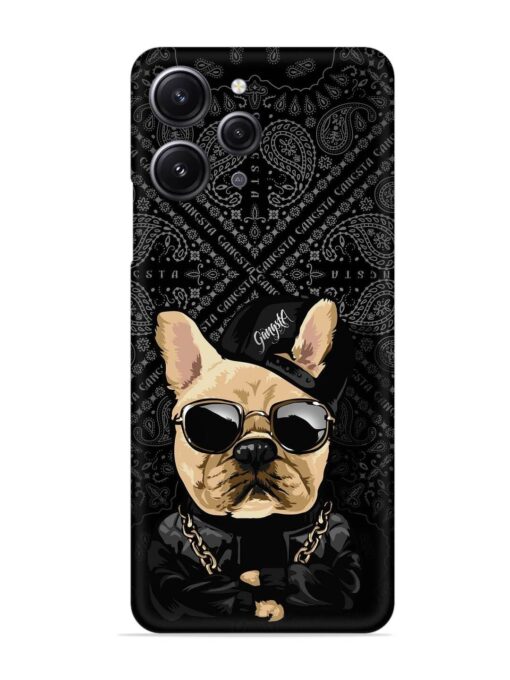 Gangsta Cool Sunglasses Dog Snap Case for Xiaomi Redmi 12 (4G)