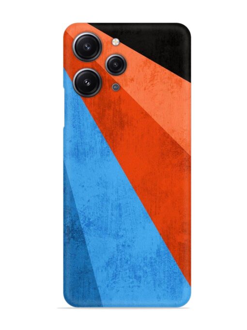 Modern Matte Abstract Snap Case for Xiaomi Redmi 12 (4G) Zapvi