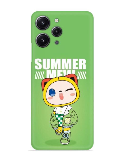 Summer Mew Snap Case for Xiaomi Redmi 12 (4G) Zapvi