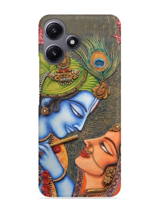 Lord Radha Krishna Flute Art Snap Case for Xiaomi Redmi 12 (5G)