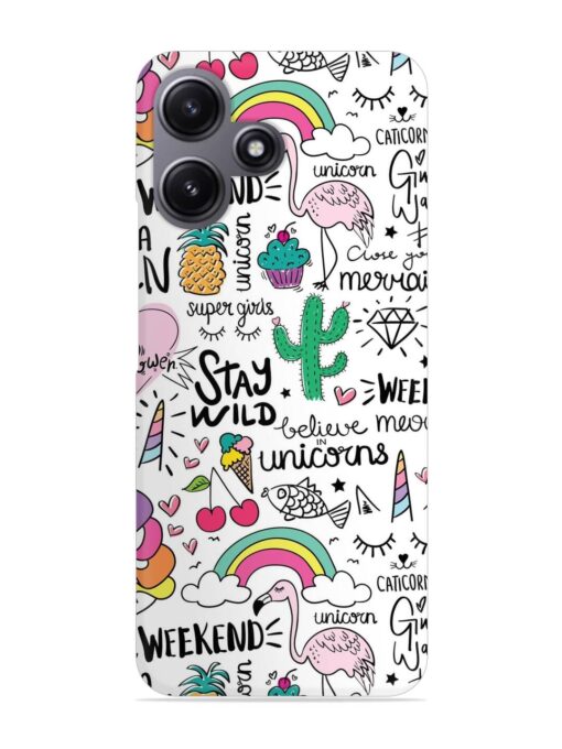 Unicorn Ice Cream Snap Case for Xiaomi Redmi 12 (5G) Zapvi