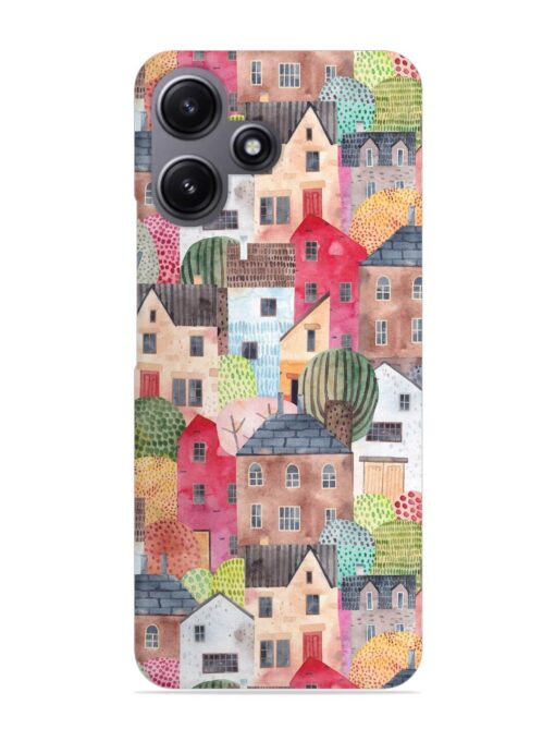 Abstract Seamless Pattern Snap Case for Xiaomi Redmi 12 (5G)