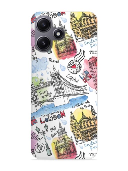 Vector London Landmark Snap Case for Xiaomi Redmi 12 (5G) Zapvi