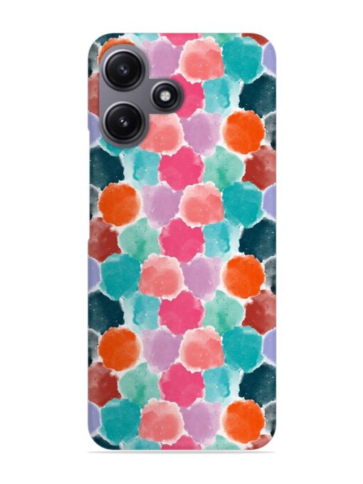 Colorful Seamless Pattern Snap Case for Xiaomi Redmi 12 (5G)