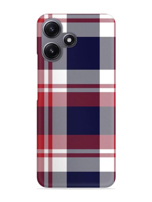 Classic Plaid Tartan Snap Case for Xiaomi Redmi 12 (5G)