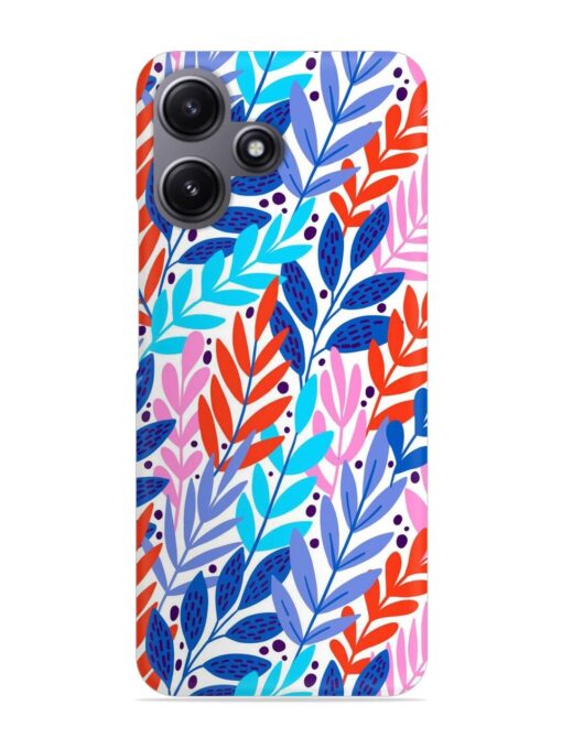 Bright Floral Tropical Snap Case for Xiaomi Redmi 12 (5G)