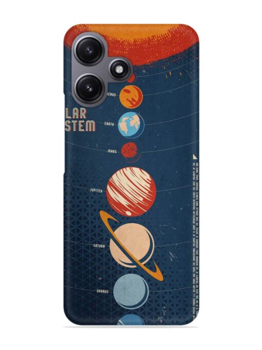 Solar System Vector Snap Case for Xiaomi Redmi 12 (5G)