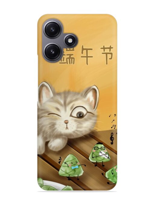 Cat Scorpion Dancing Snap Case for Xiaomi Redmi 12 (5G) Zapvi