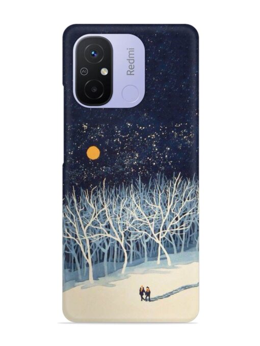 Full Moon Snowshoe Tour Snap Case for Xiaomi Redmi 12C Zapvi