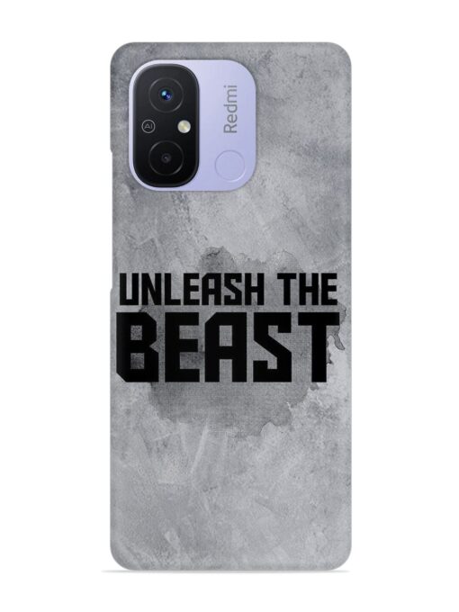 Unleash The Beast Snap Case for Xiaomi Redmi 12C Zapvi