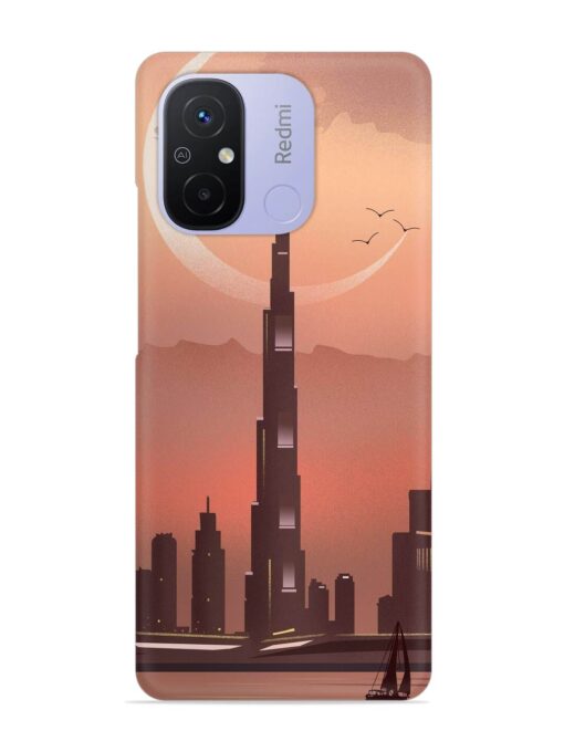 Landmark Burj Khalifa Snap Case for Xiaomi Redmi 12C Zapvi