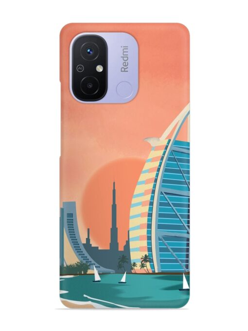 Dubai Architectural Scenery Snap Case for Xiaomi Redmi 12C Zapvi