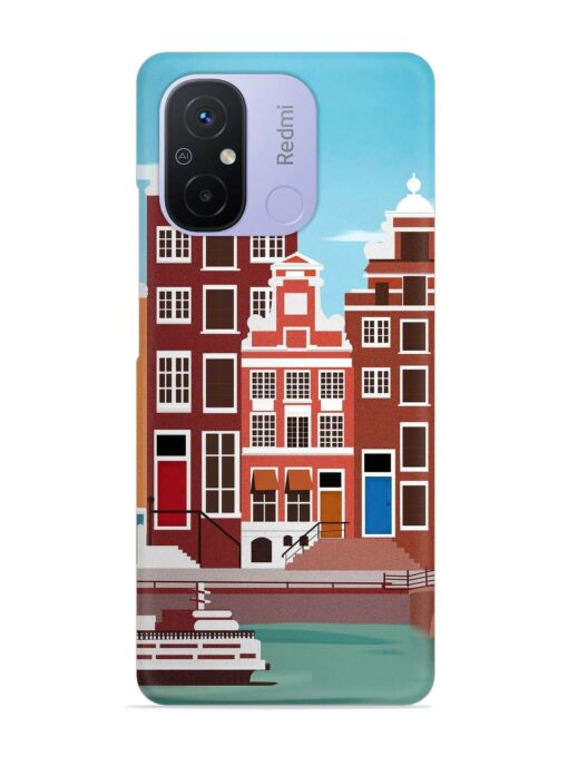 Scenery Architecture Amsterdam Landscape Snap Case for Xiaomi Redmi 12C Zapvi