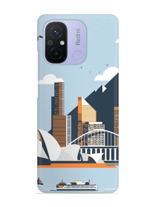 Sydney Opera Landscape Snap Case for Xiaomi Redmi 12C Zapvi