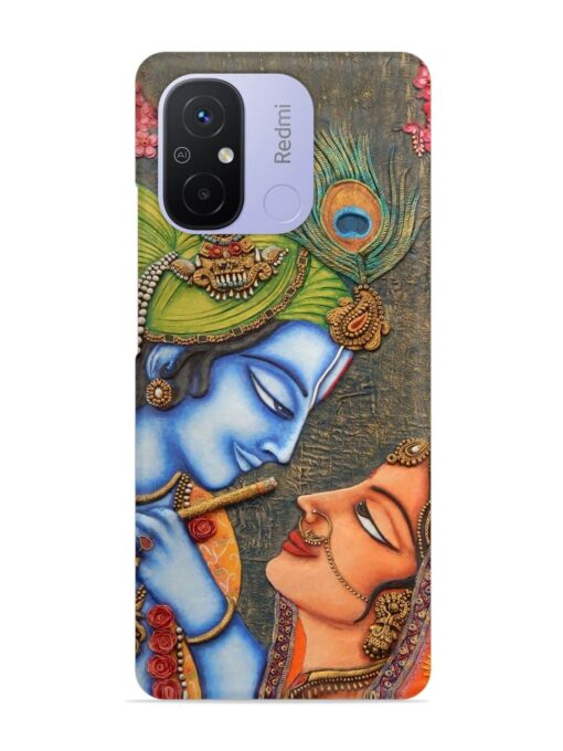 Lord Radha Krishna Flute Art Snap Case for Xiaomi Redmi 12C Zapvi