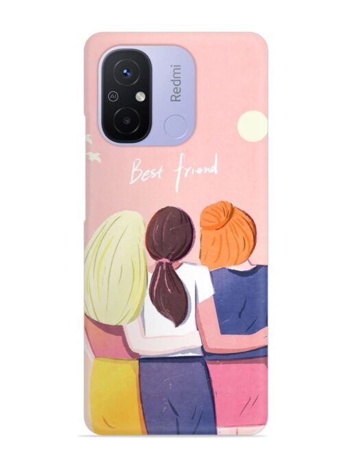 Friendship Day Snap Case for Xiaomi Redmi 12C Zapvi