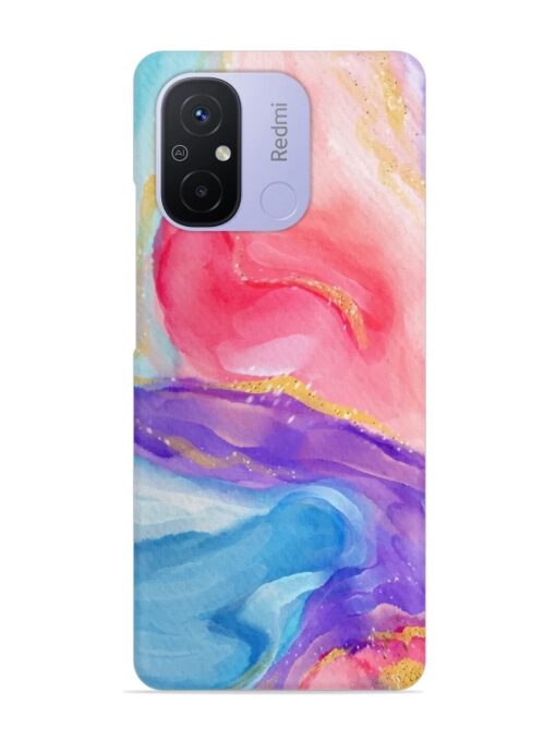 Watercolor Gradient Snap Case for Xiaomi Redmi 12C Zapvi